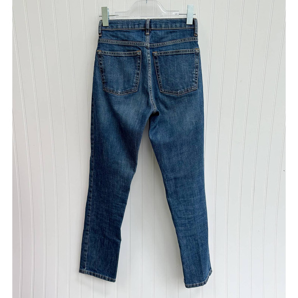 Everlane The Cheeky High Rise Straight Leg Jeans Denim - Picture 5 of 7